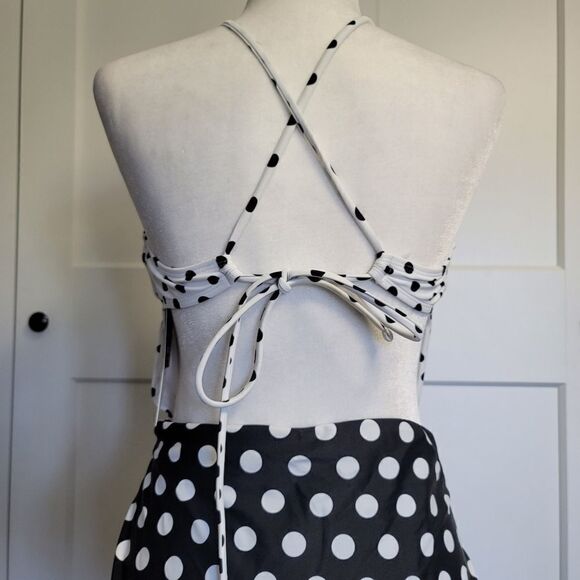 Hula honey polka dotted cut out one piece swimsuit - Picture 11 of 11